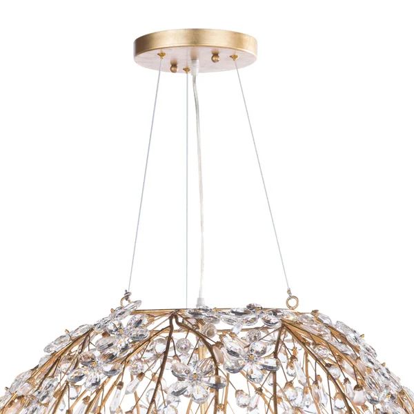 Cherish 8 Lights Spherical Chandelier 30"D-Meet Lighting