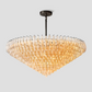 Chiaravalle Glass Tiered Round Chandelier 61"-Meet Lighting