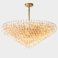 Chiaravalle Glass Tiered Round Chandelier 61"-Meet Lighting