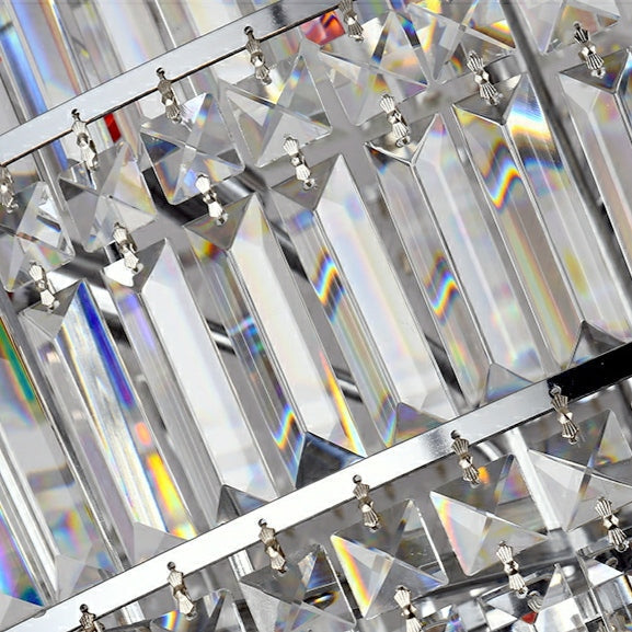 Chrome/ Silver/ Gold Extra Large Chandelier For Foyer Living Room Staircase Crystal Ceiling Lighting Fixture-MEET LIGHTING