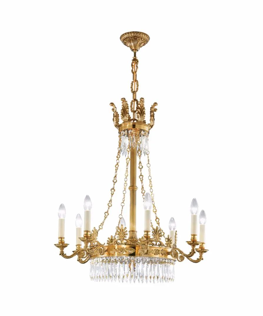 Classical Cheltenham Crystal Glass Chandelier-Meet Lighting