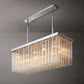 Clele Rectangular Chandelier 54"-Meet Lighting