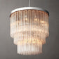 Clele Three Layer Round Chandelier 36"-Meet Lighting