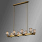 Cono Crystal 8-Lights Dining Pendant-Meet Lighting