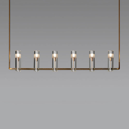 Cono Linear Chandelier for Dining Room-Meet Lighting