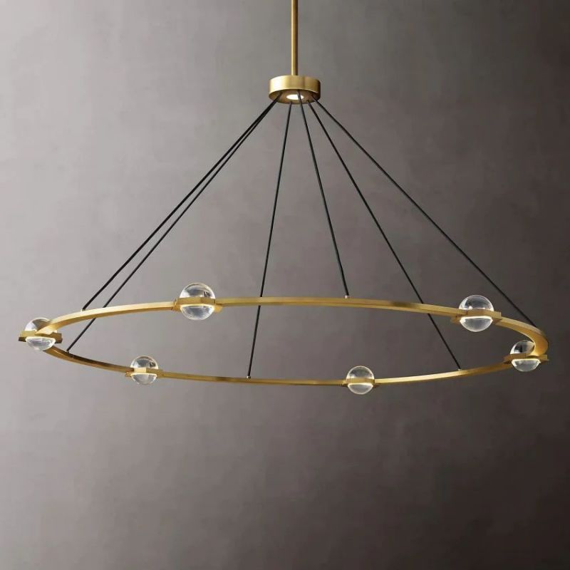 Cosmos Round Chandelier-Meet Lighting