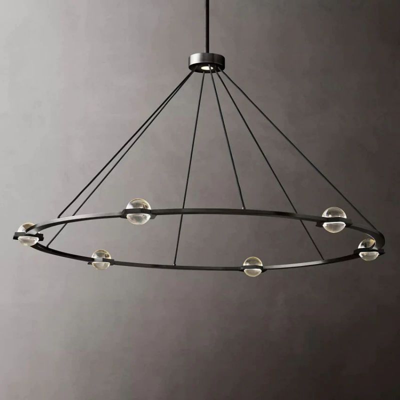 Ecbatant Round Chandelier-MEET LIGHTING