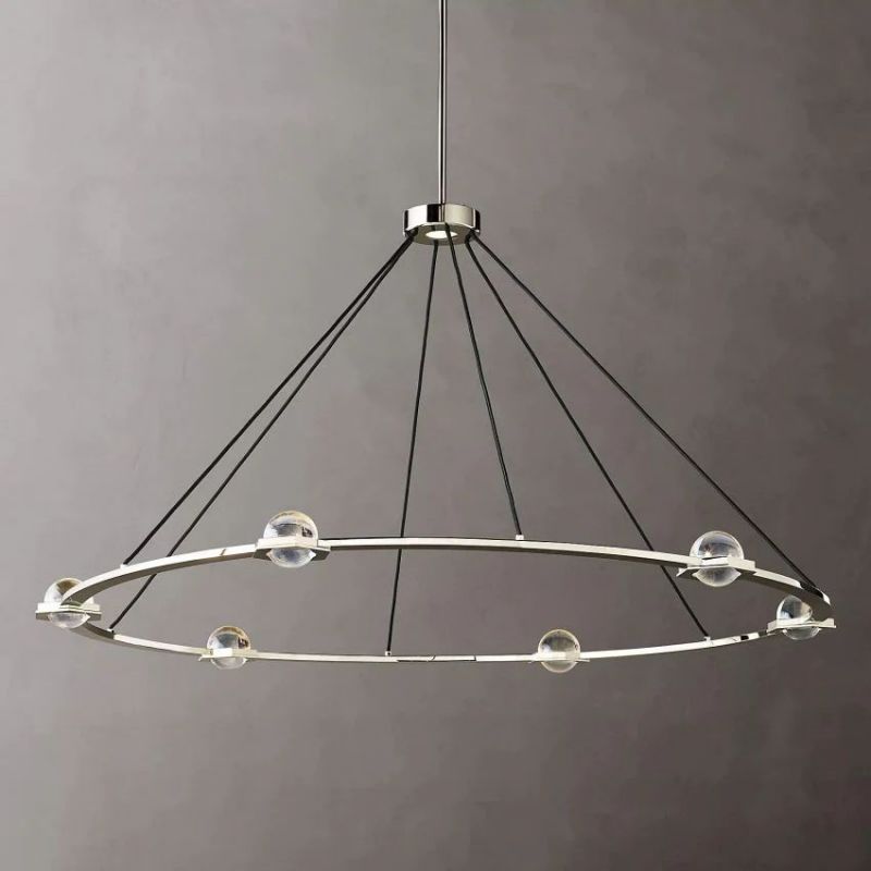 Cosmos Round Chandelier-Meet Lighting