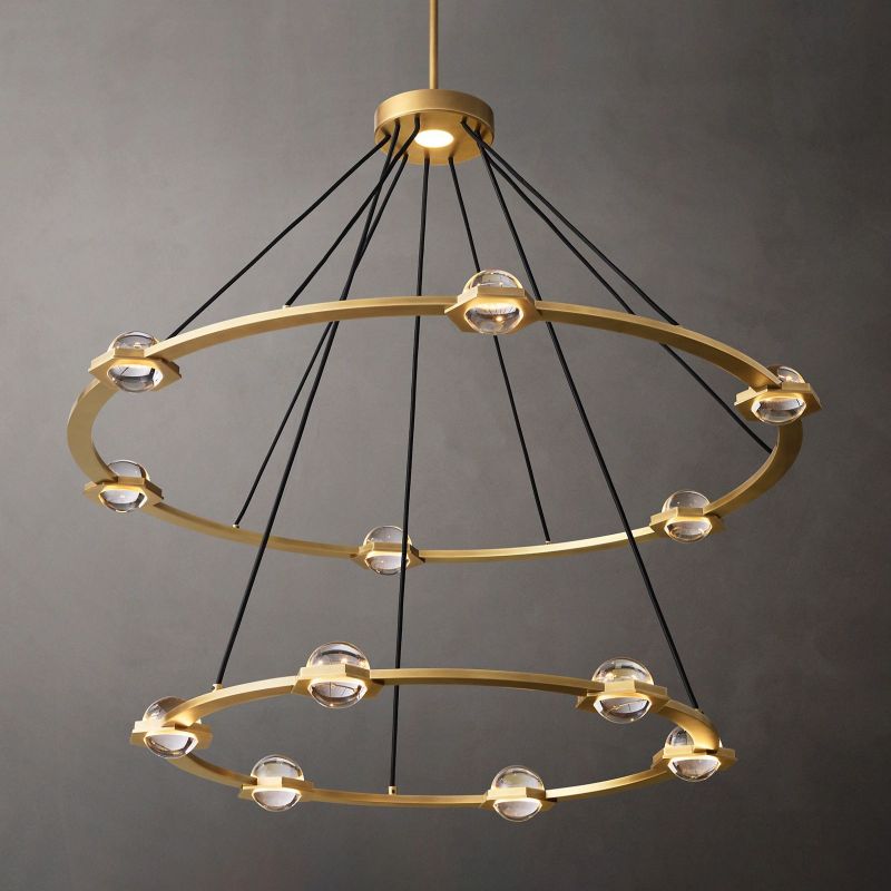 Ecbatant Round Chandelier-MEET LIGHTING