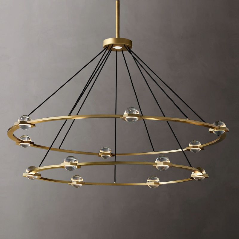 Ecbatant Round Chandelier-MEET LIGHTING