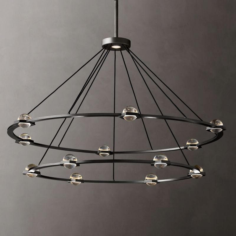 Ecbatant Round Chandelier-MEET LIGHTING