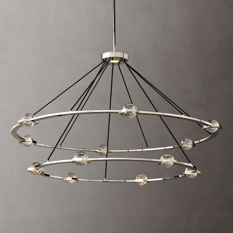 Cosmos Round Chandelier-Meet Lighting