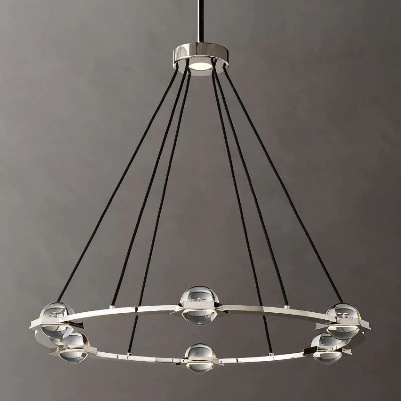 Cosmos Round Chandelier-Meet Lighting