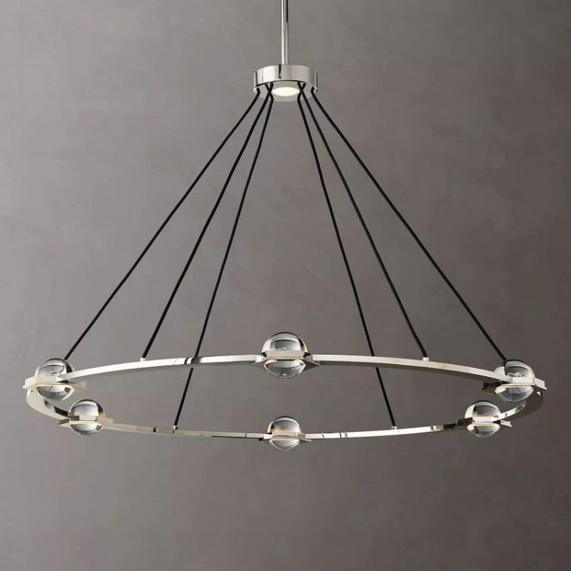 Cosmos Round Chandelier-Meet Lighting