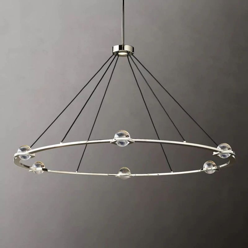 Cosmos Round Chandelier-Meet Lighting