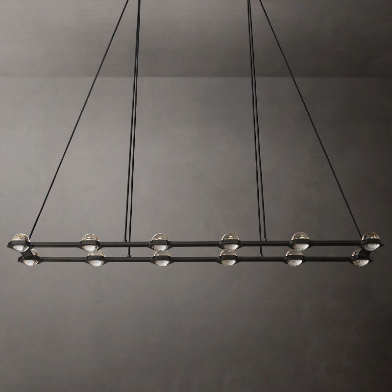 Cosmos Rectangular Chandelier