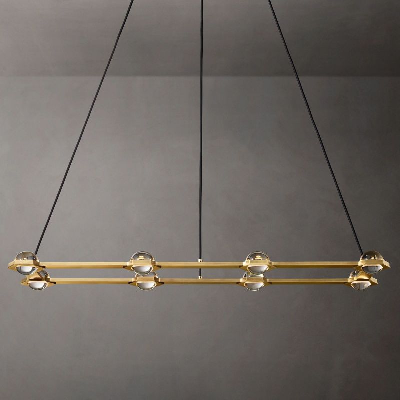 Cosmos Rectangular Chandelier