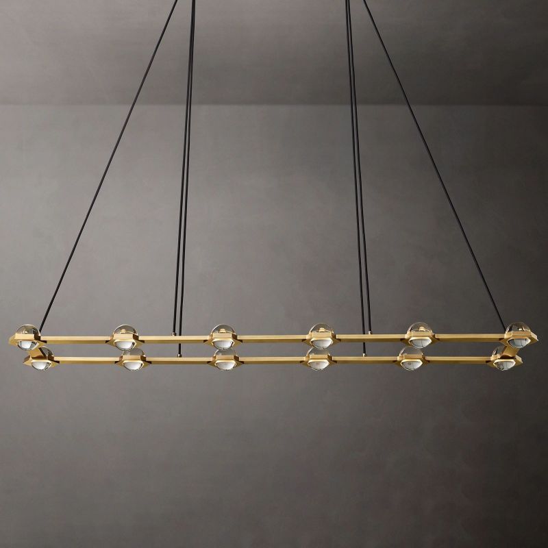 Cosmos Rectangular Chandelier