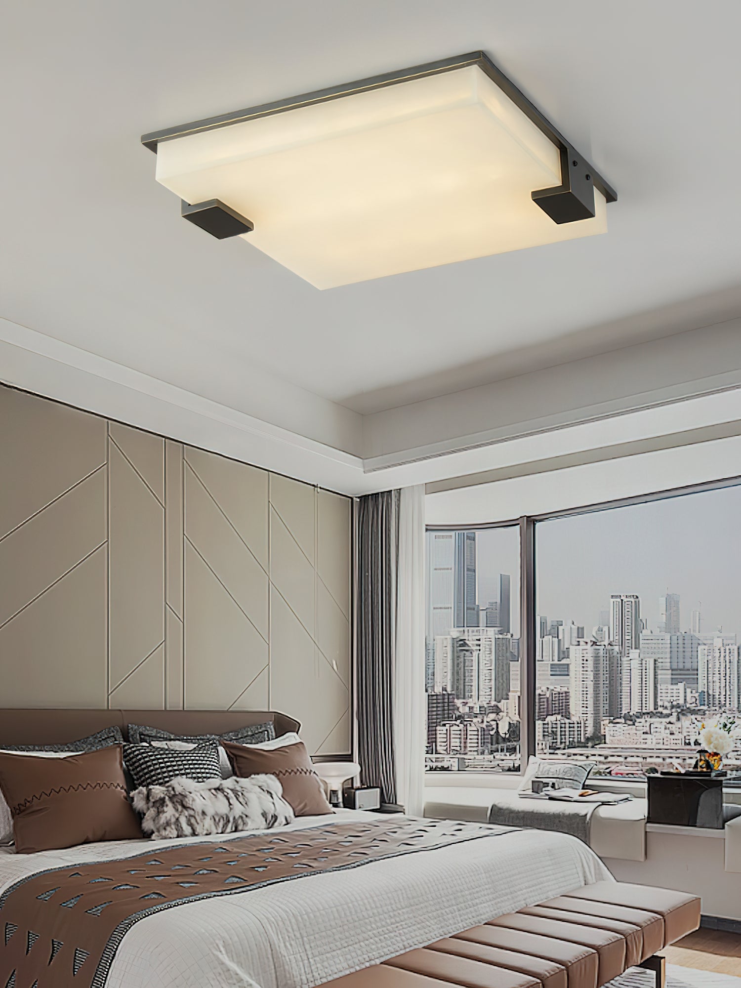 Covet Flush Mount Ceiling Light-Meet Lighting