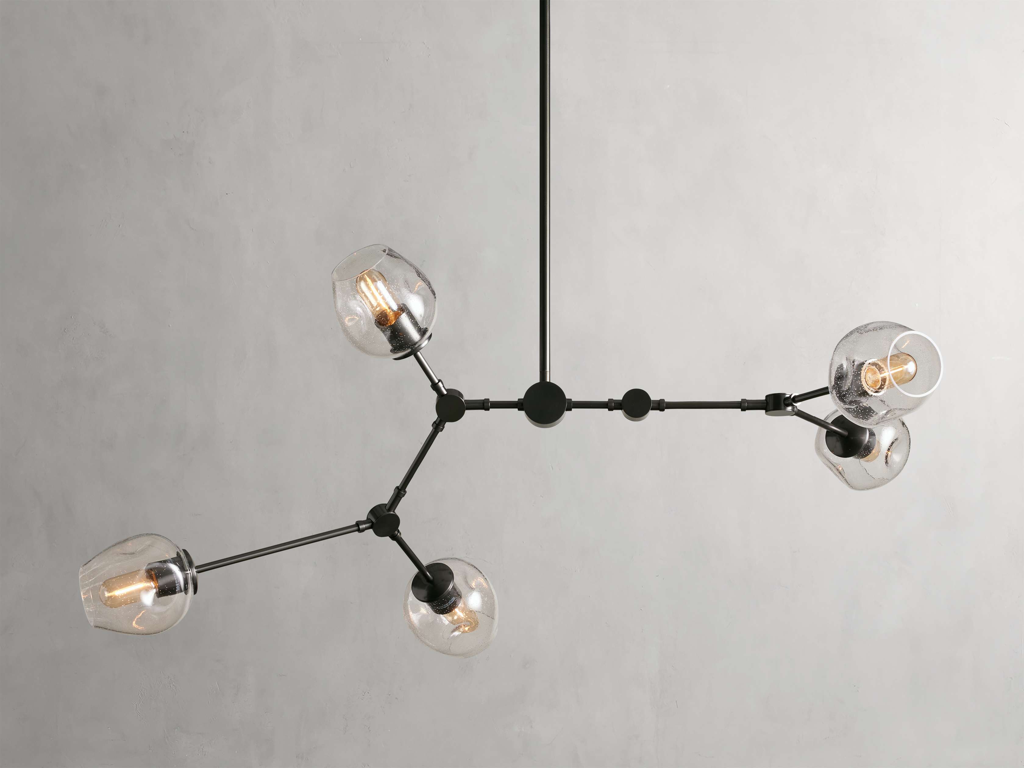 Covington Horizontal Globe Branching Bubble Chandelier-MEET LIGHTING