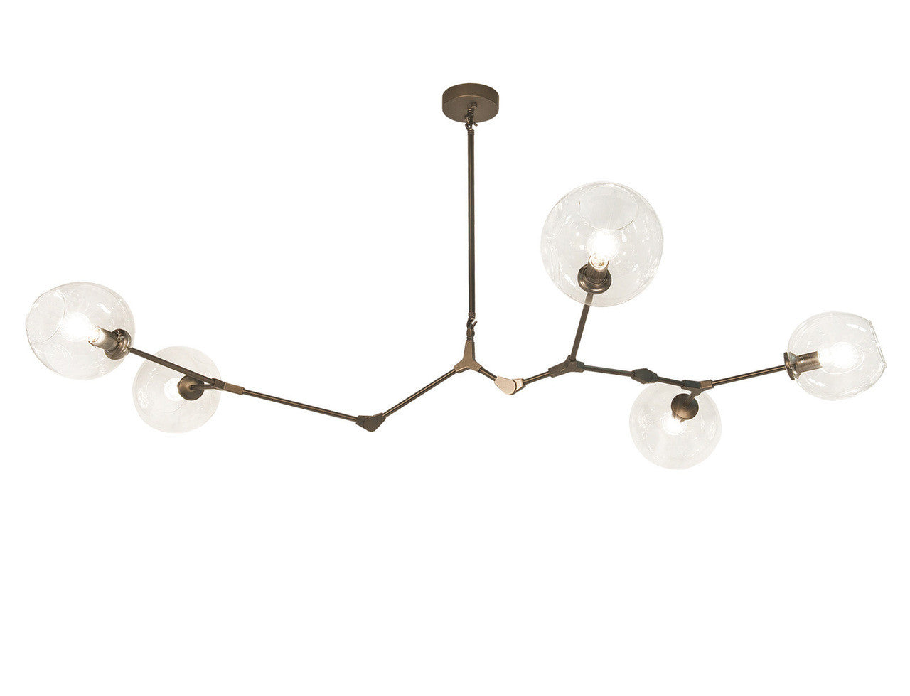 Covington Horizontal Globe Branching Bubble Chandelier-MEET LIGHTING