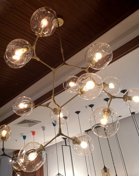Covington Horizontal Globe Branching Bubble Chandelier-MEET LIGHTING