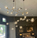 Covington Horizontal Globe Branching Bubble Chandelier-MEET LIGHTING