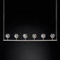 Crysball Linear Chandelier-Meet Lighting