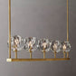 Crysball Linear Chandelier-Meet Lighting