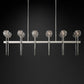 Crysball Linear Chandelier-Meet Lighting