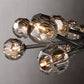 Crysball Oval Chandelier 72"-Meet Lighting