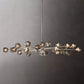 Crysball Oval Chandelier 72"-Meet Lighting