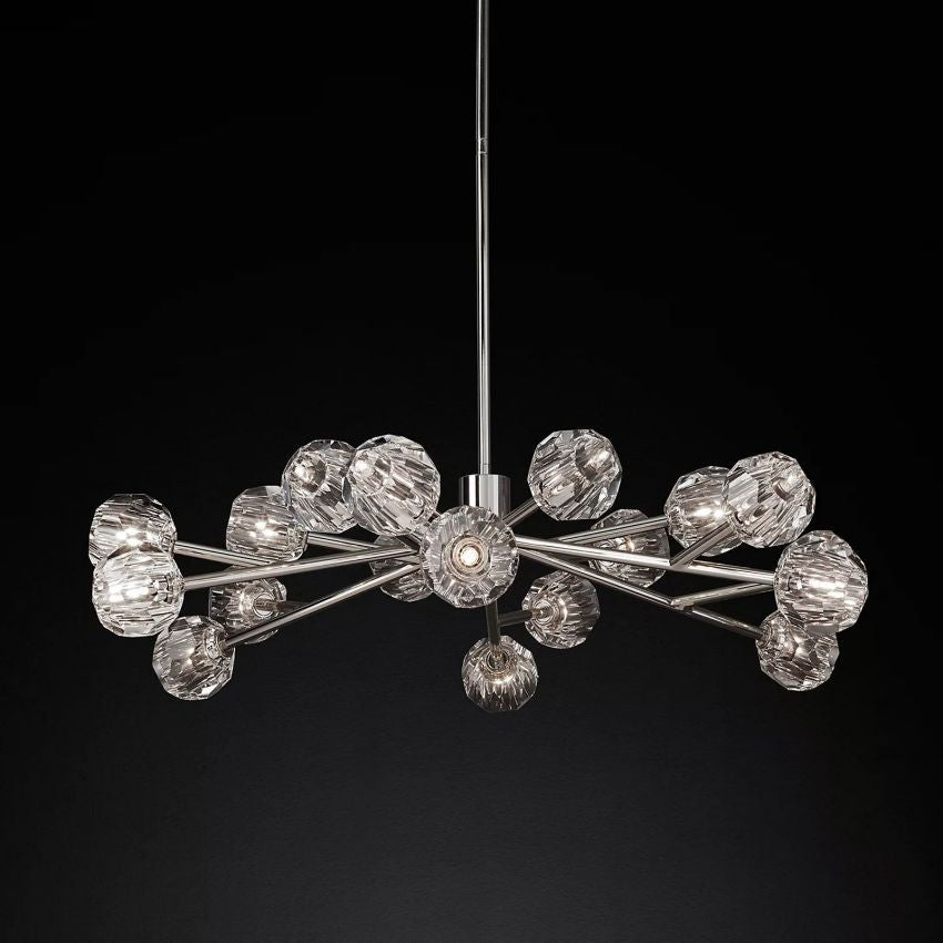 Boule Round Chandelier-MEET LIGHTING