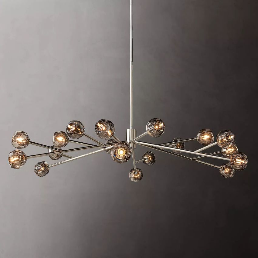 Boule Round Chandelier-MEET LIGHTING