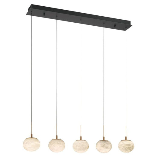 Cudor Linear LED Chandelier-Meet Lighting