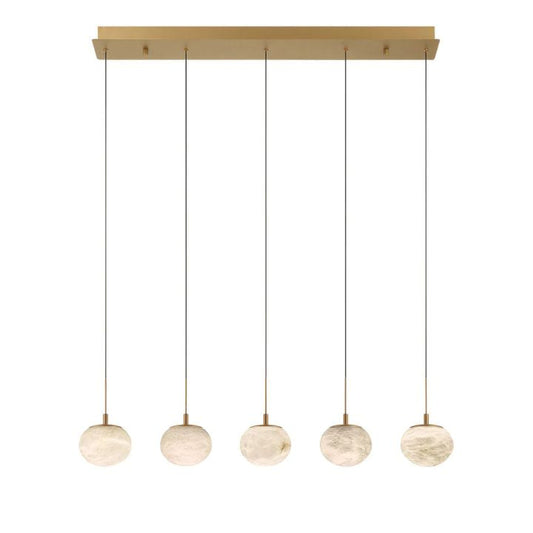 Cudor Linear LED Chandelier-Meet Lighting