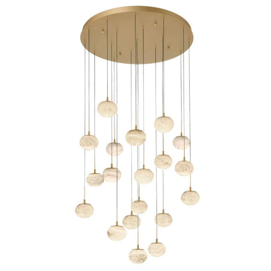 Cudor Round LED Chandelier-Meet Lighting