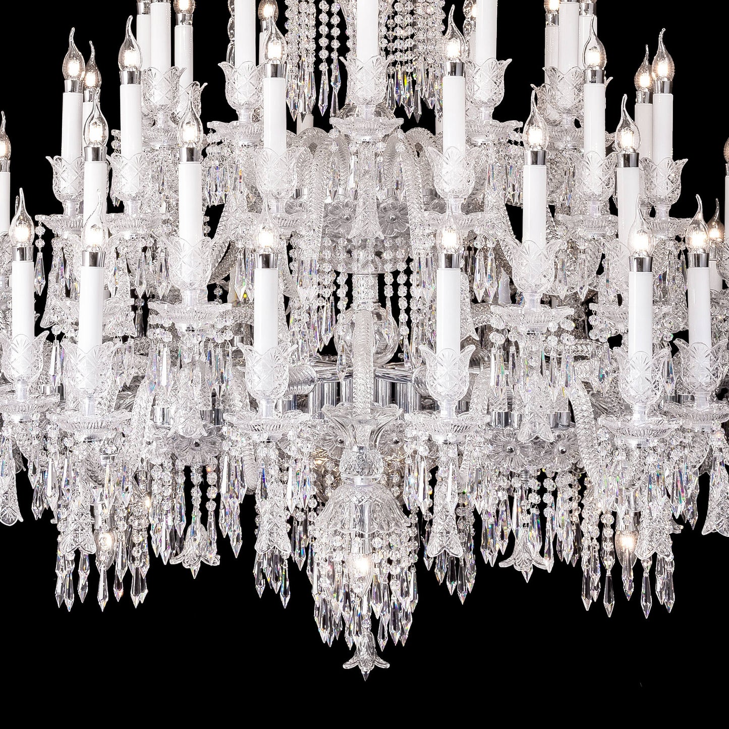 Huge Baccarat Museum Crystal Chandelier