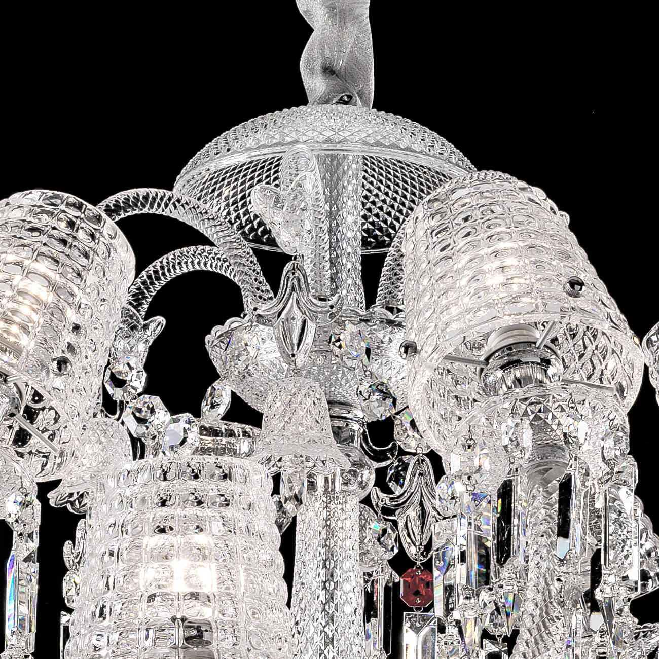 Baccarat Le Roi Soleil Crystal Chandelier