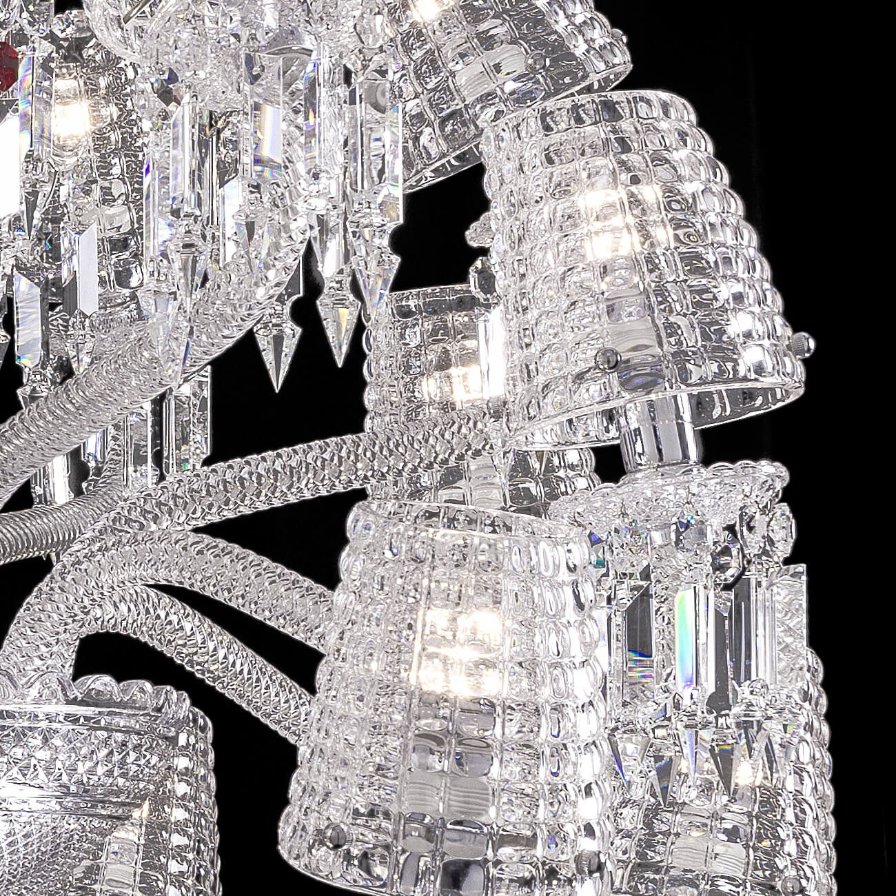 Baccarat Le Roi Soleil Crystal Chandelier