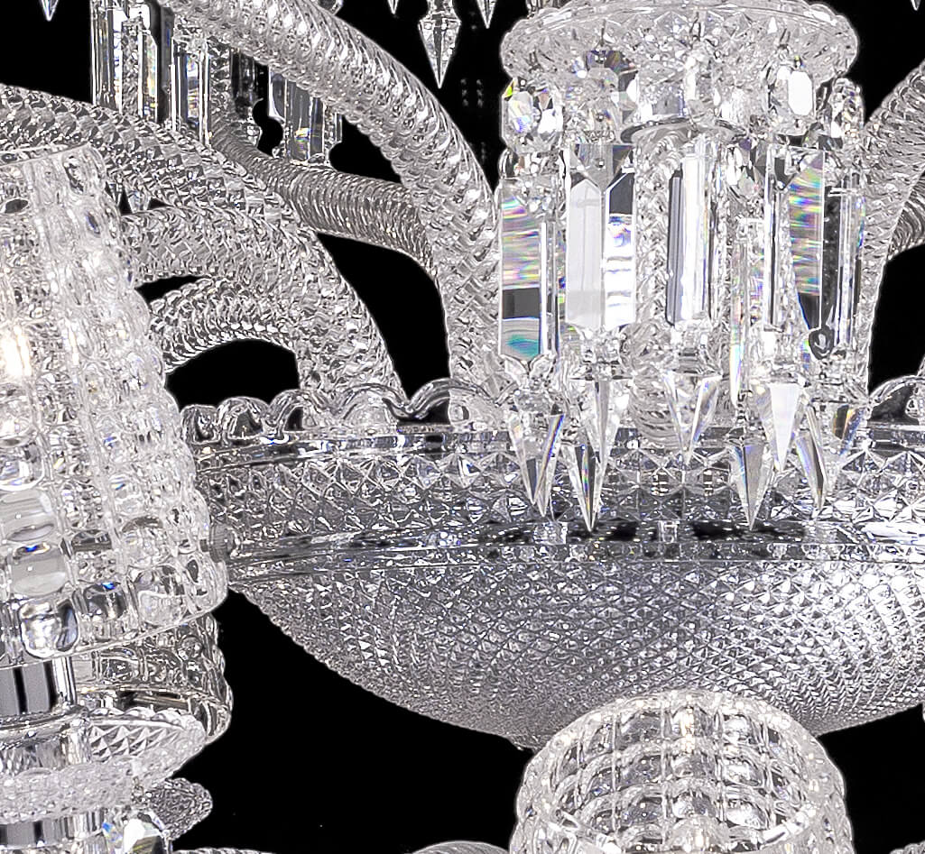 Baccarat Le Roi Soleil Crystal Chandelier