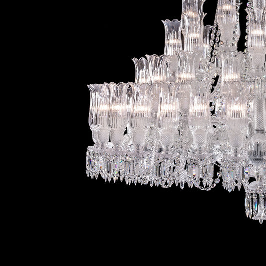 Baccarat Large Entrance Crystal Chandelier