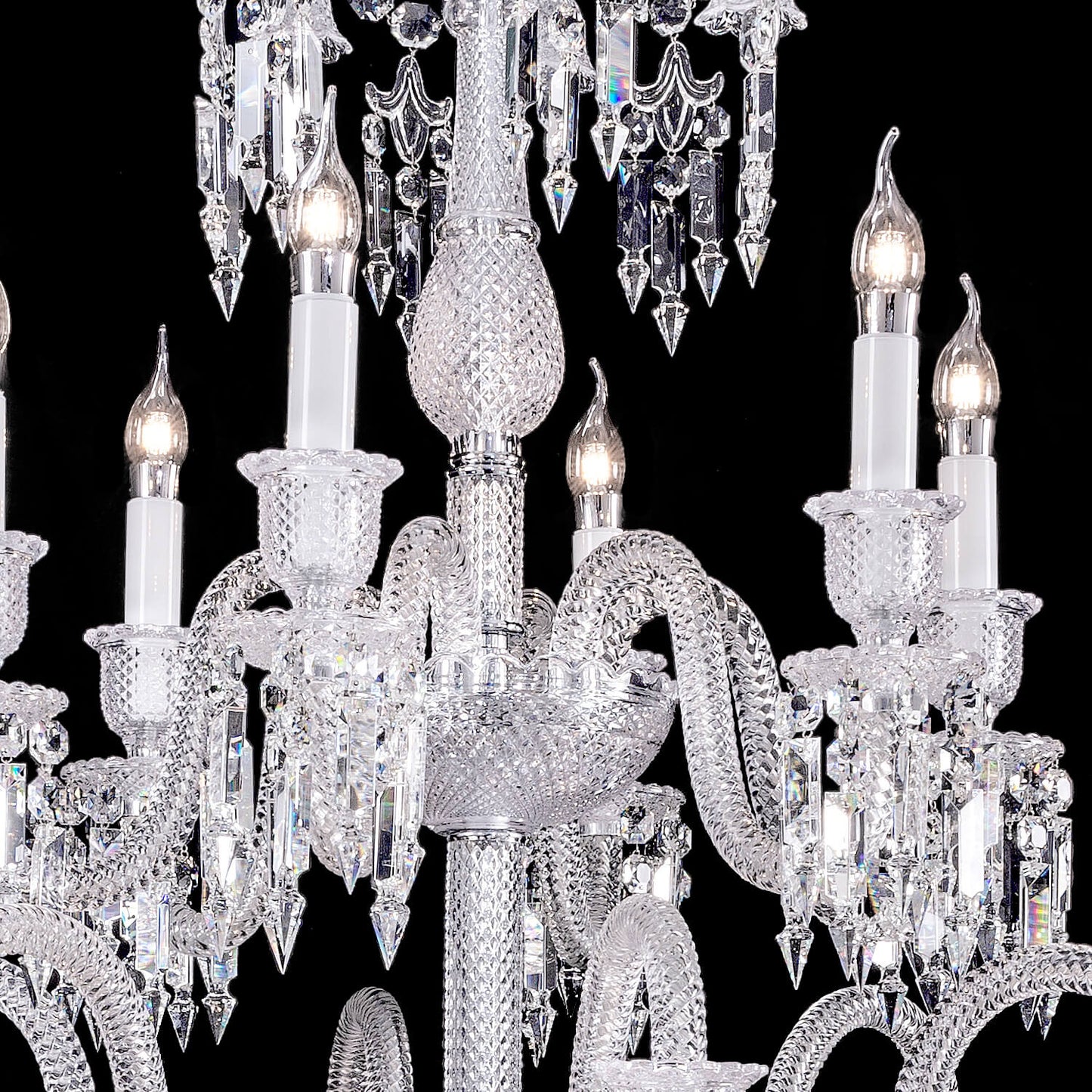 Luxury Solstice Baccarat Crystal Chandelier