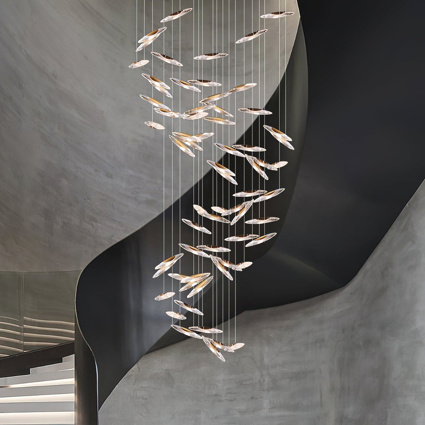 Modern Whispers Chandelier