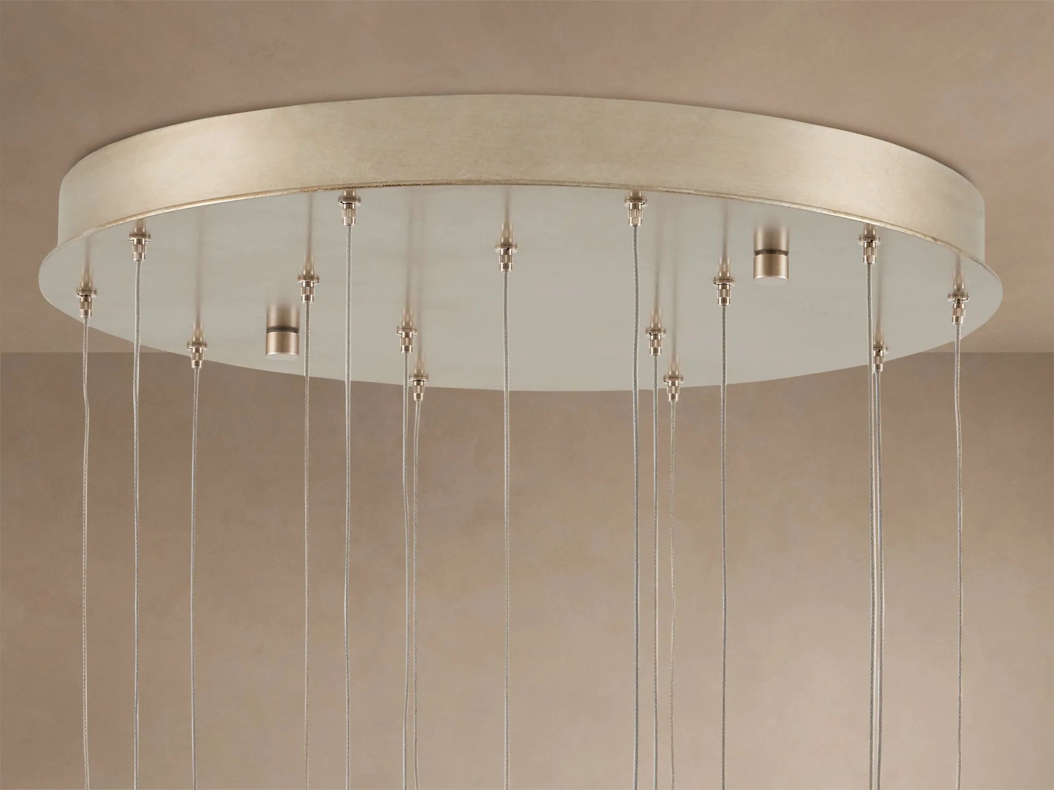 Edda Modern Glass Round Chandelier
