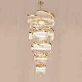 Twin Palms Foyer Crystal Chandelier