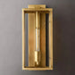 Beckman Outdoor Square Lantern Wall Sconce 18"