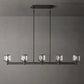 Demart Linear Chandelier 54" for Living Room, Bedroom, Dining Table-Meet Lighting