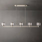 Demart Linear Chandelier 54" for Living Room, Bedroom, Dining Table-Meet Lighting