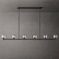 Demart Linear Chandelier 72" for Living Room, Bedroom, Dining Table-Meet Lighting